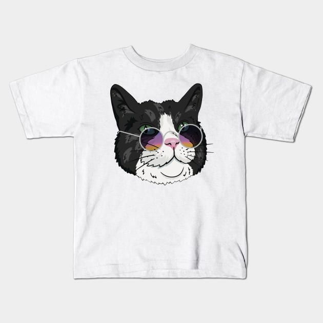 Nina - Sunglasses Kids T-Shirt by Lilou and Nina store